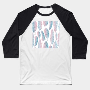 Colorful Feather Ornaments | Urban Finery Baseball T-Shirt